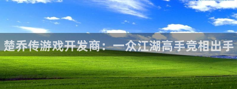 恩佐娱乐登陆：楚乔传游戏开发商：一众江湖高手竞相出手