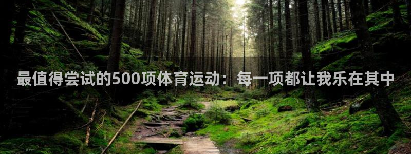 bbin视讯：最值得尝试的500项体育运动：每一项都让我乐在其中