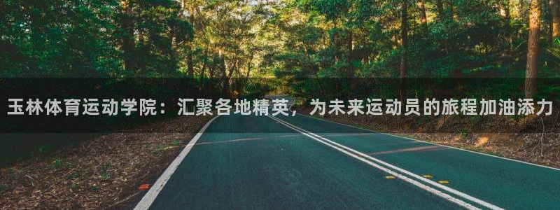 bbin视讯：玉林体育运动学院：汇聚各地精英，为未来运动员的旅程加油添力